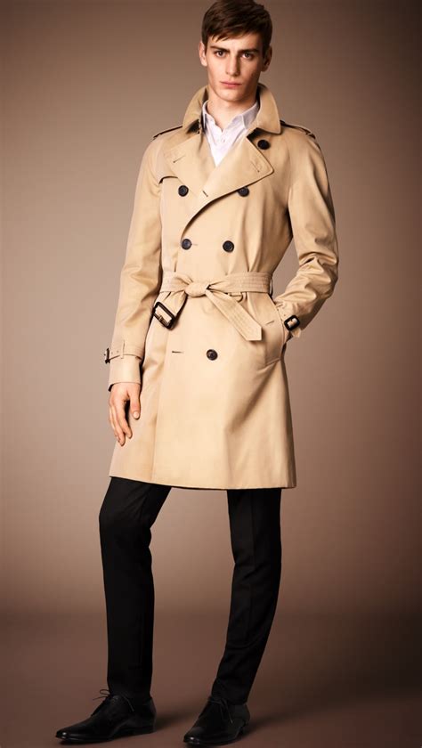 burberry trench coat mens sale|authentic Burberry men trench coat.